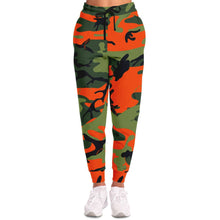 Load image into Gallery viewer, Orange Green Camo Jogger
