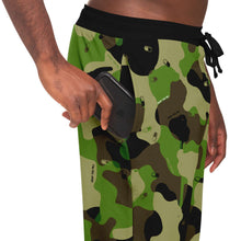Load image into Gallery viewer, Green Camo Logo Jogger