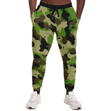 Load image into Gallery viewer, Green Camo Logo Jogger