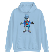 Load image into Gallery viewer, Blue Bucket Hat Gang Hoodie