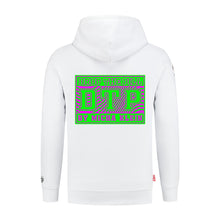 Load image into Gallery viewer, WHITE NEON PARA-TROOPER PILLMAN  HOODIE