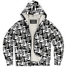 Load image into Gallery viewer, DTP Monogram Zip-Up Hoodie