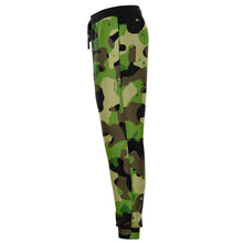 Load image into Gallery viewer, Green Camo Logo Jogger