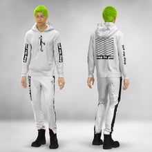 Load image into Gallery viewer, NEW: WHITE BAUHAUS PILLMAN  PRINTED HOODIE