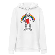 Load image into Gallery viewer, WHITE RAINBOW PILLMAN  HOODIE