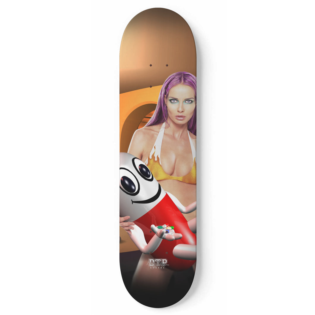 Love & XTC 2 Skateboard