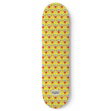Load image into Gallery viewer, &quot;Pillman Pattern Yellow&quot; Skateboard