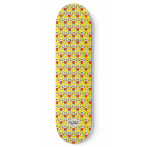 "Pillman Pattern Yellow" Skateboard