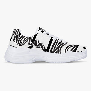 Chunky Signature Sneakers - White/Black