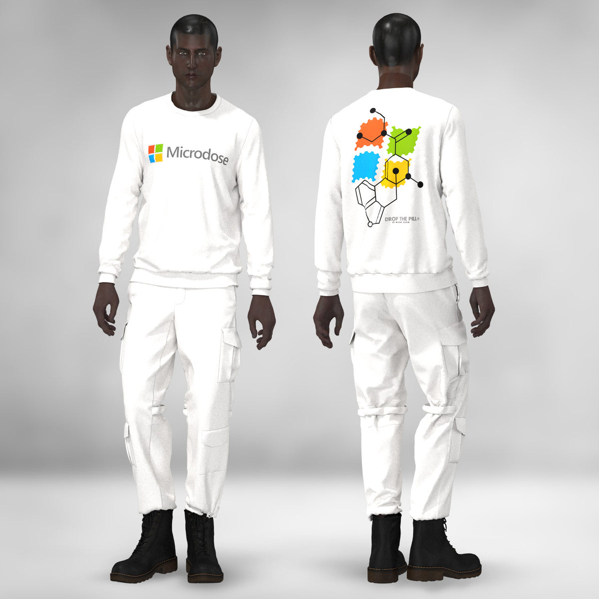 Microdose Crew Neck – DROP THE PILL