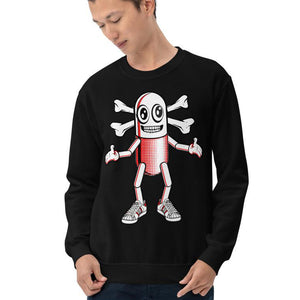 Pillman Skull & Bones Sweatshirt