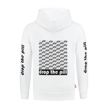 Load image into Gallery viewer, NEW: WHITE BAUHAUS PILLMAN  PRINTED HOODIE