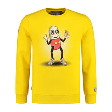 Load image into Gallery viewer, YELLOW PILLMOUSE CREWNECK SWEATSHIRT