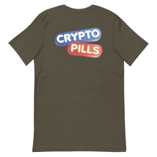 Load image into Gallery viewer, Your Crypto Pill on a T-Shirt